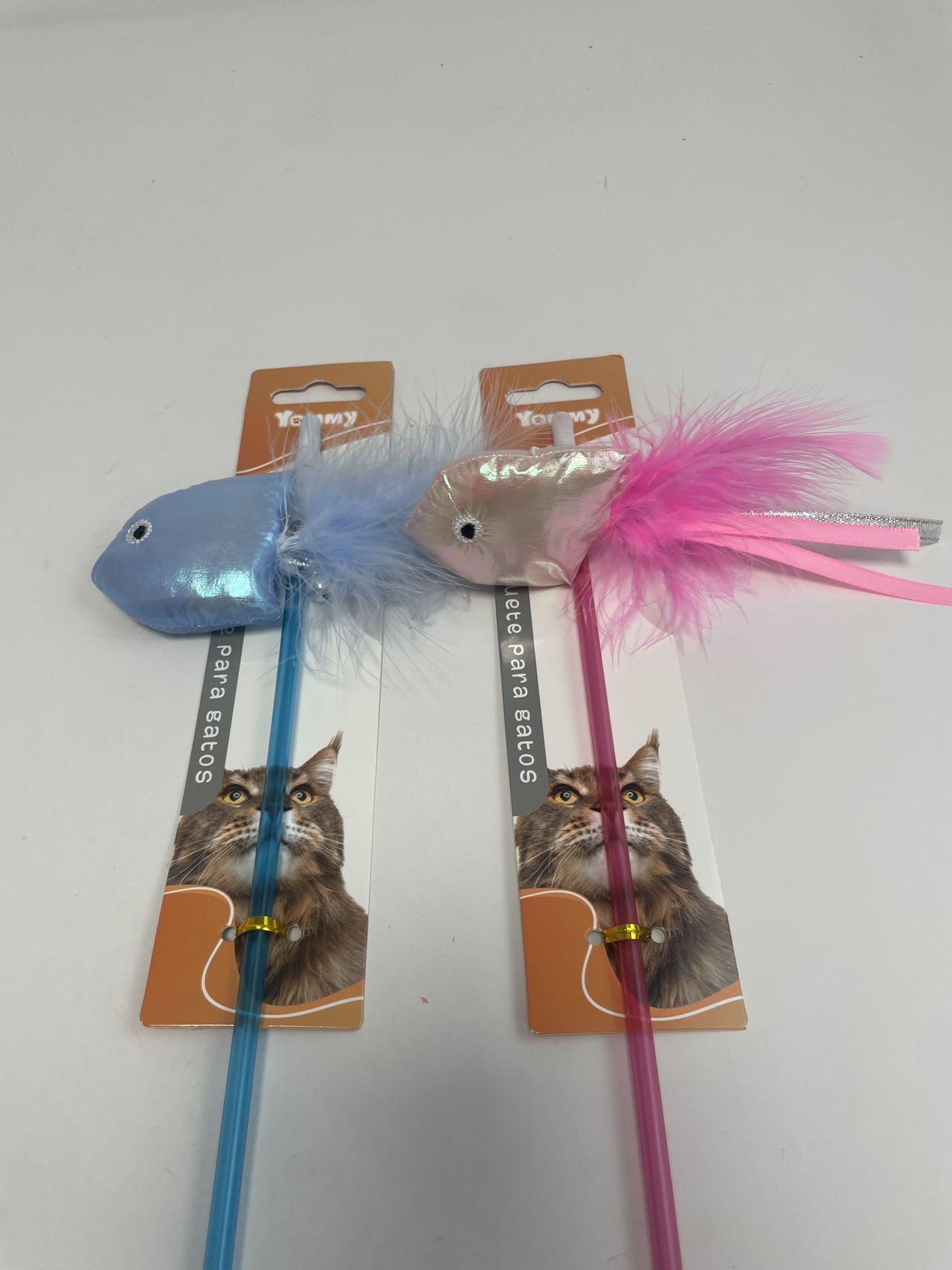 KFX-7411389 Vibrant Colorful Fish with Colorful Rod for Fishing Adventures