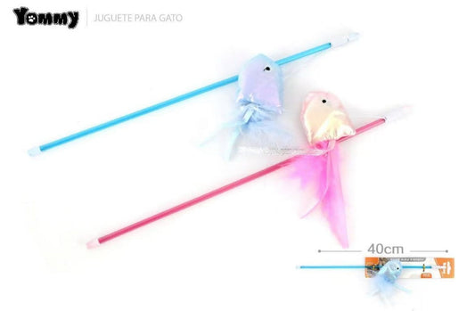 KFX-7411389 Vibrant Colorful Fish with Colorful Rod for Fishing Adventures