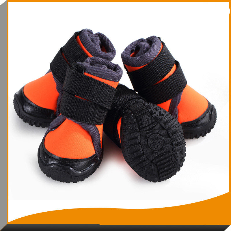 KFX-7413181 Non-Slip Outdoor Sports Dog Shoes with Soft Lycra Fabric and Micro-Elastic Straps