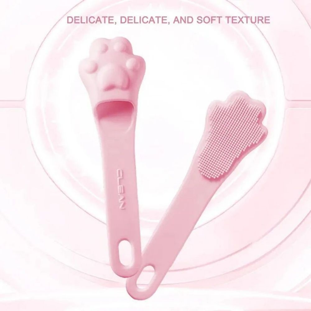 KFX-7415997 Food-Grade Silicone Finger Toothbrush for Dogs and Cats - Gentle Oral Cleaning Tool
