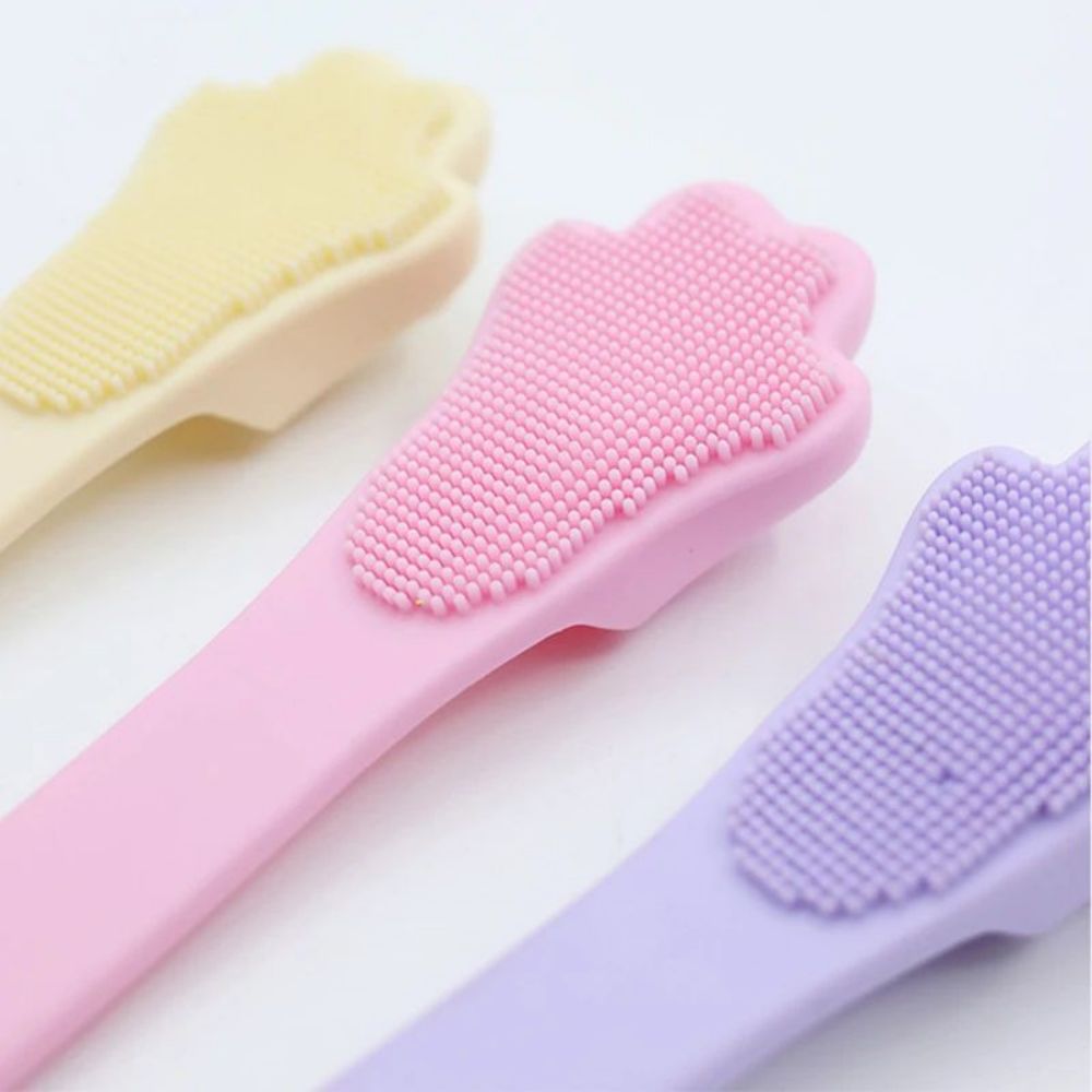 KFX-7415997 Food-Grade Silicone Finger Toothbrush for Dogs and Cats - Gentle Oral Cleaning Tool