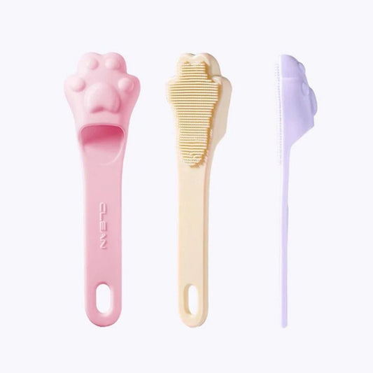 KFX-7415997 Food-Grade Silicone Finger Toothbrush for Dogs and Cats - Gentle Oral Cleaning Tool