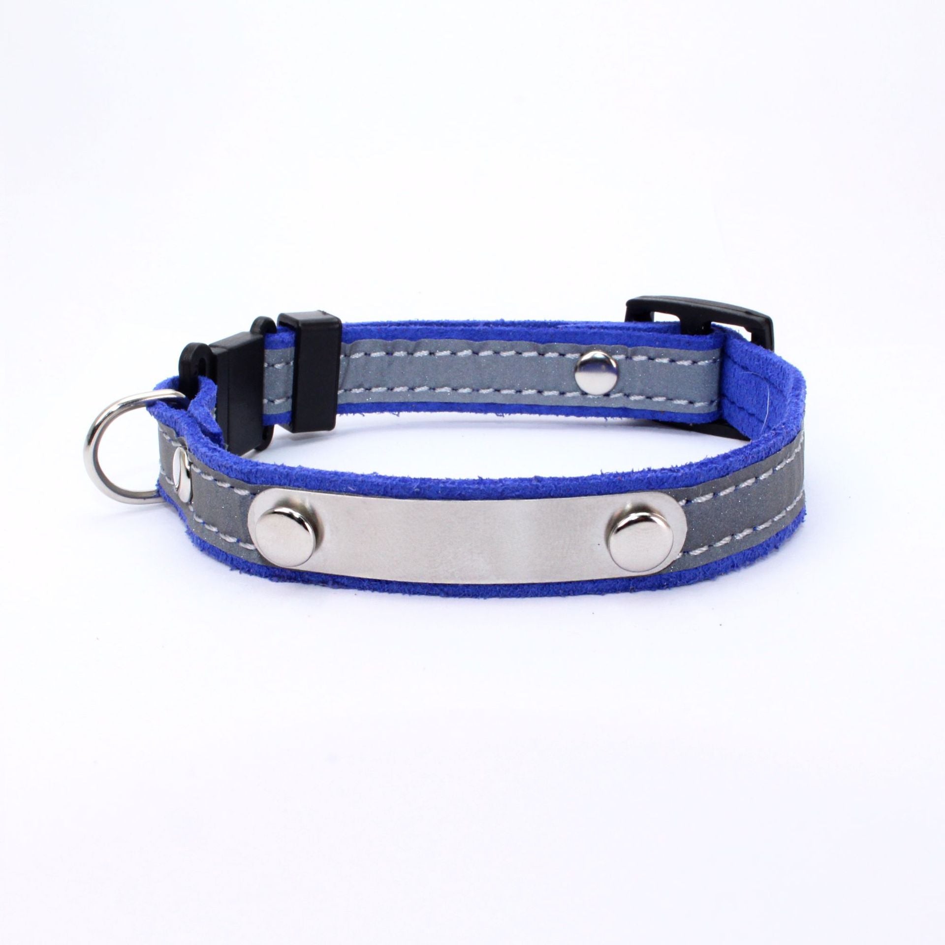 KFX-7418173 Monochrome Velvet Pet Collar for Cats in Multiple Colors