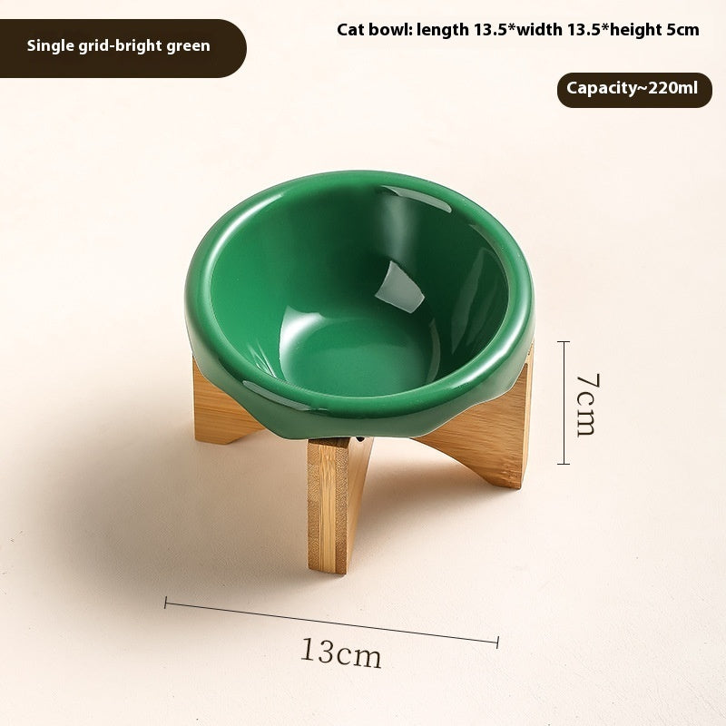 KFX-7418301 Ceramic Cat and Dog Water Bowl in Various Colors and Designs