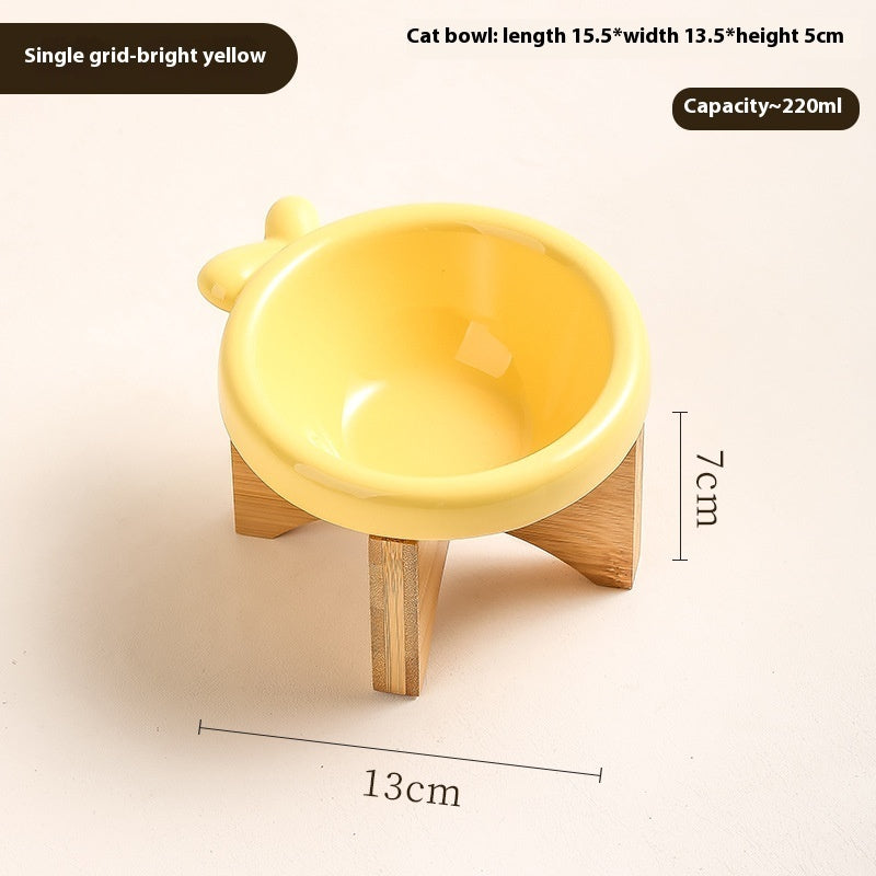 KFX-7418301 Ceramic Cat and Dog Water Bowl in Various Colors and Designs