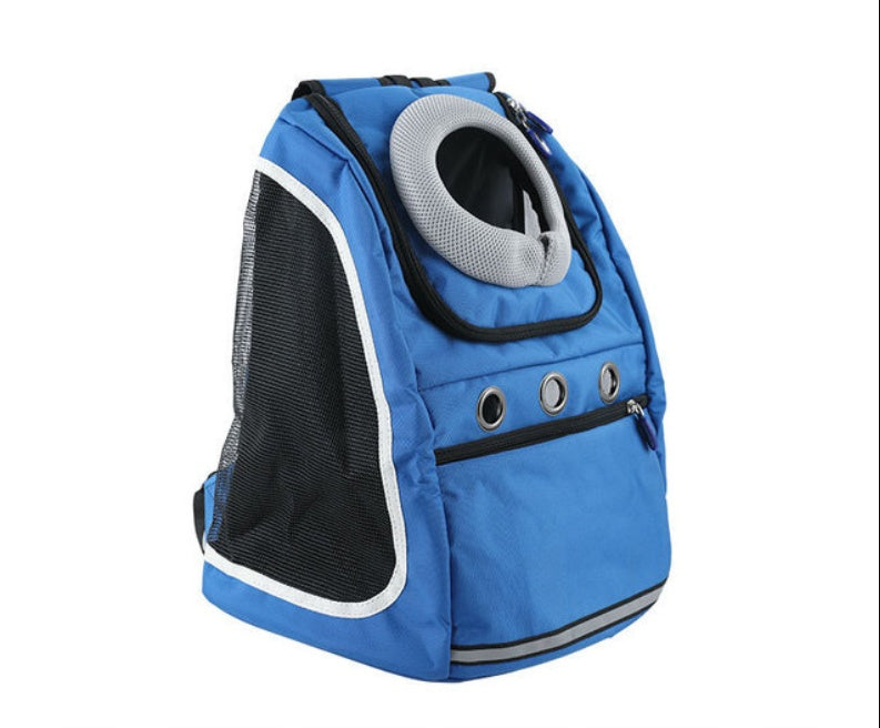 KFX-7418557 Pet Outing Backpack with Oxford Cloth and Breathable Mesh, Medium Softness