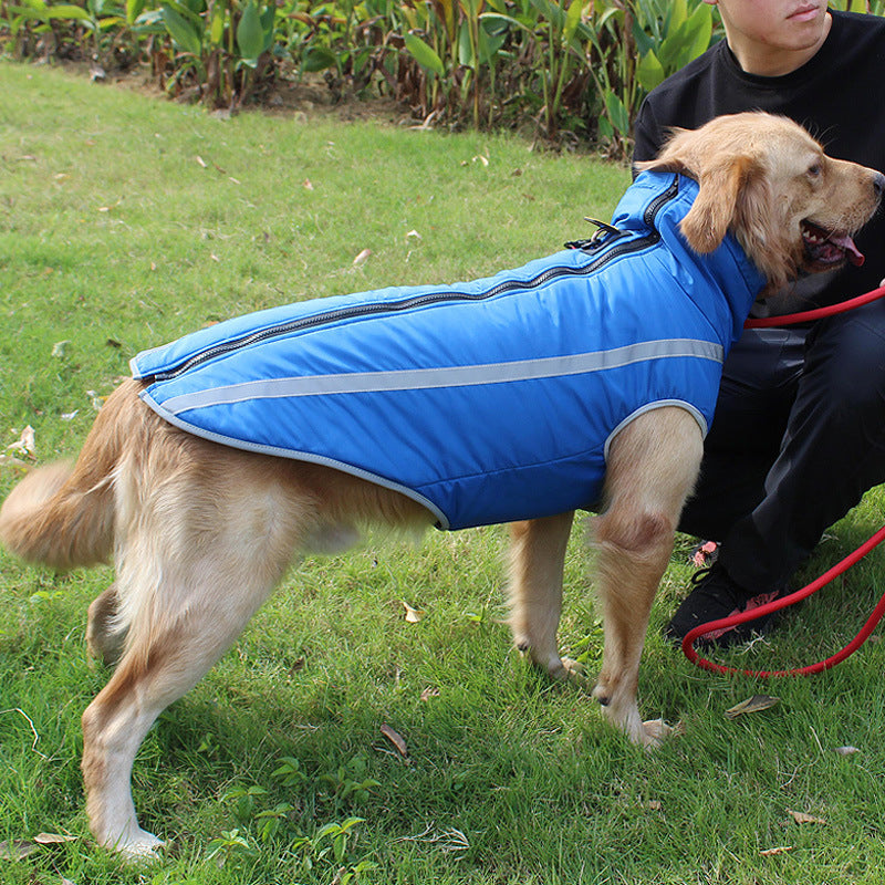 KFX-7420477 Autumn and Winter Polyester Cotton Padded Dog Clothes for All Genders
