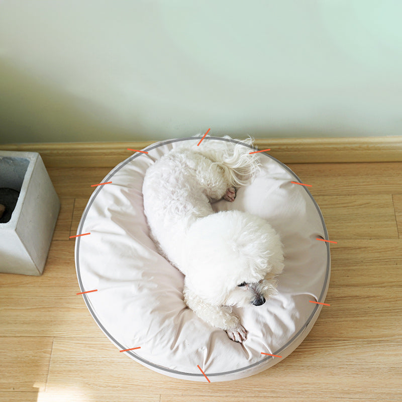 KFX-7423933 Fluffy Dog and Cat Bed Mat - Small, Medium, Large Sizes for Cozy Comfort