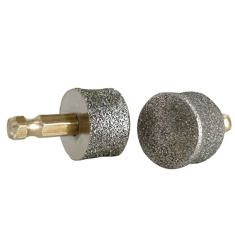 KFX-7425853 Pet Nail Grinding Head with Copper Handle – 60 & 80 Mesh Diamond Trimming Tool
