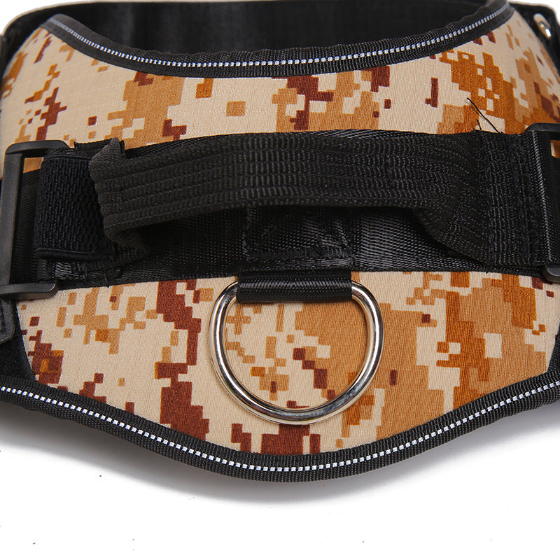 KFX-7427133 Reflective Dog Vest Harness with Safety Button for Small to Large Breeds