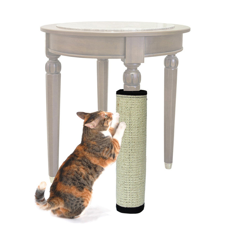 KFX-7429693 Large Scratching Blanket Cat Toy Floor Mat with Cat Sticks and Catnip