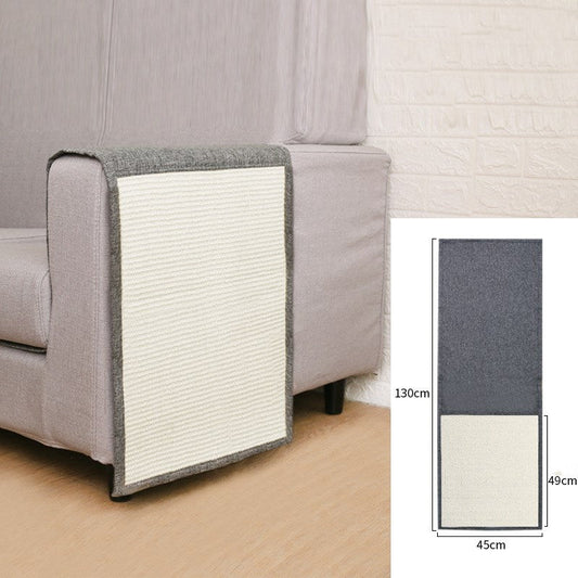 KFX-7433789 Cat Scratcher and Sofa Protector - Cotton and Linen Scratch Pad for Pet Care