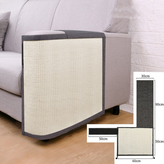 KFX-7433789 Cat Scratcher and Sofa Protector - Cotton and Linen Scratch Pad for Pet Care