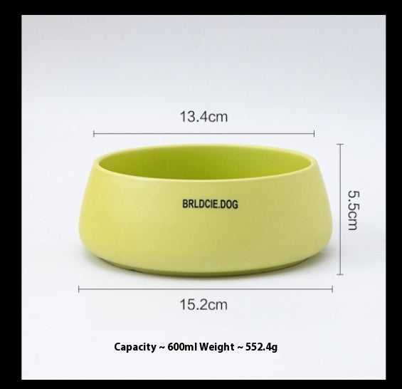 KFX-7437373 Pet Ceramic Drinking Bowl in Various Matte Colors