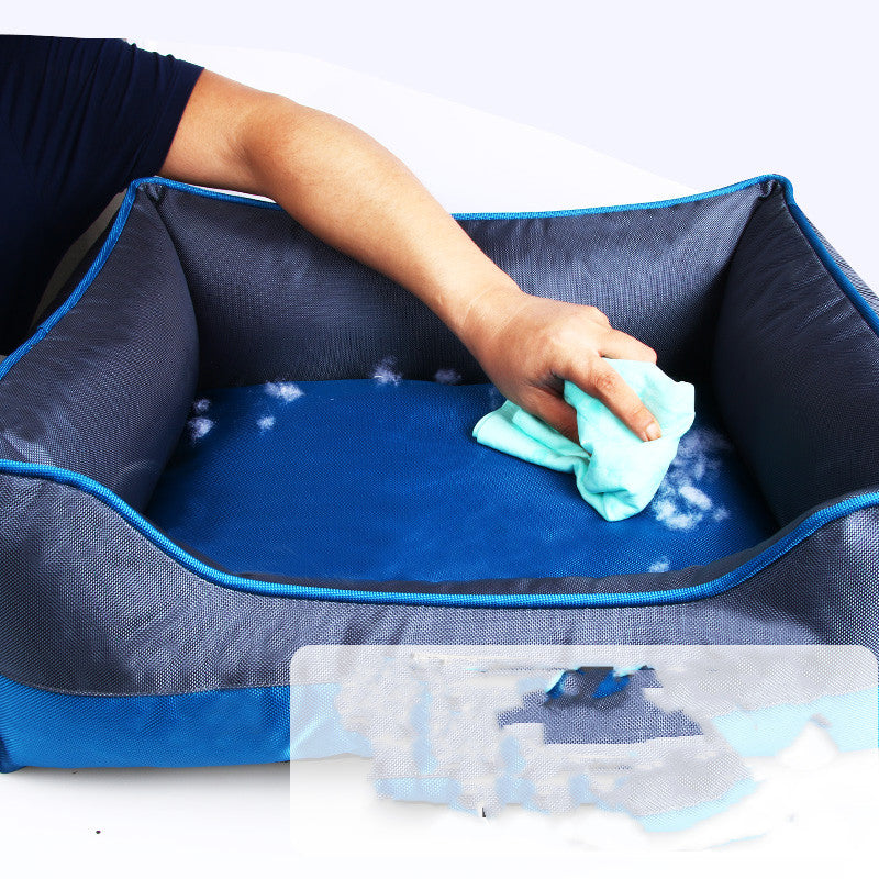 KFX-7437629 Removable and Washable Dog Kennel Pet Bed - 1680 Double Ply Oxford with Anti-Slip Bottom