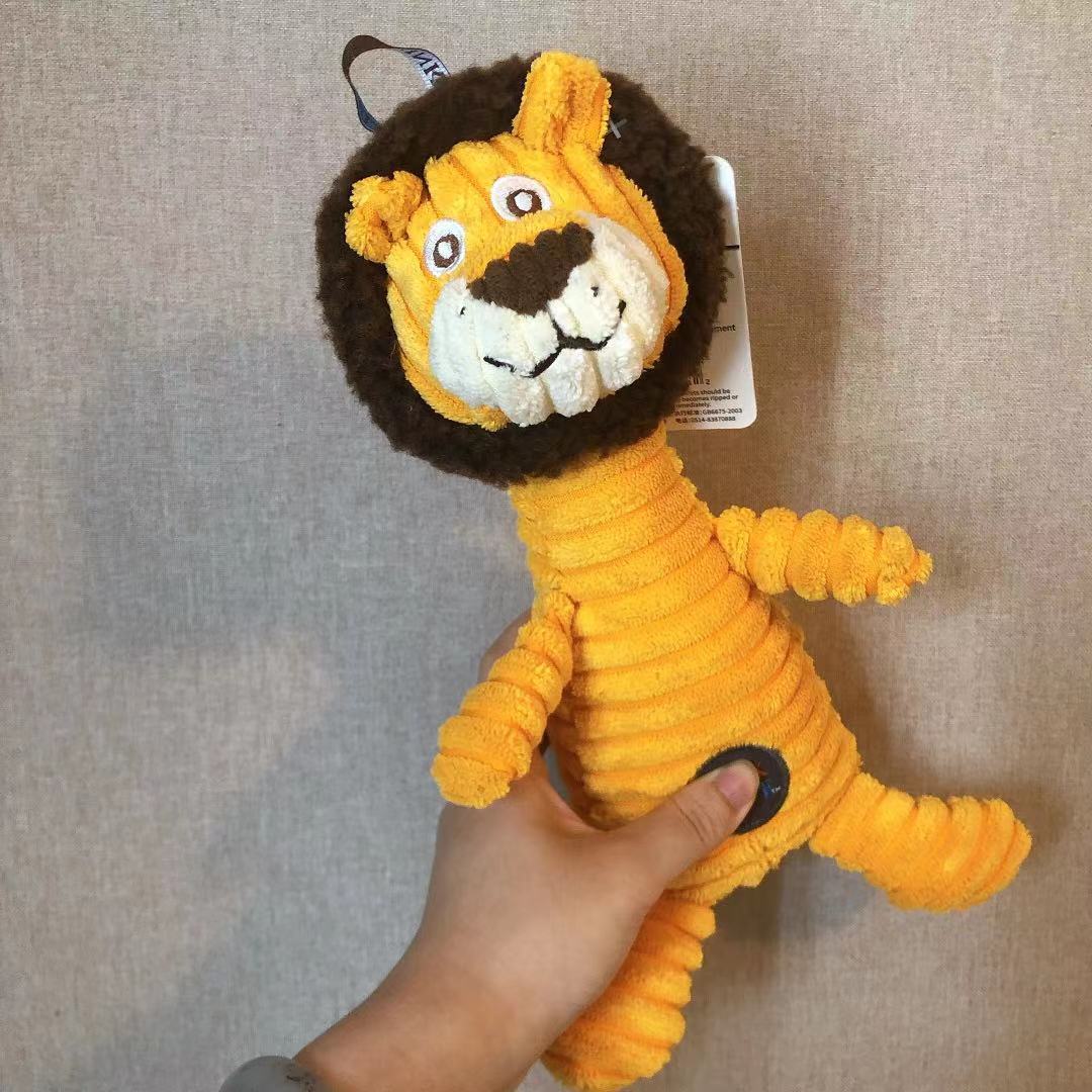 KFX-7438397 Vocal Bite Resistant Plush Monkey Toy for Dogs - Short Plush Material