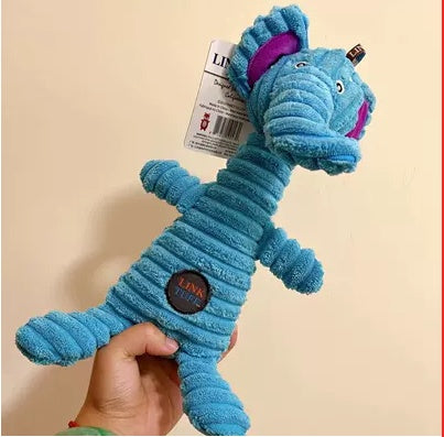 KFX-7438397 Vocal Bite Resistant Plush Monkey Toy for Dogs - Short Plush Material