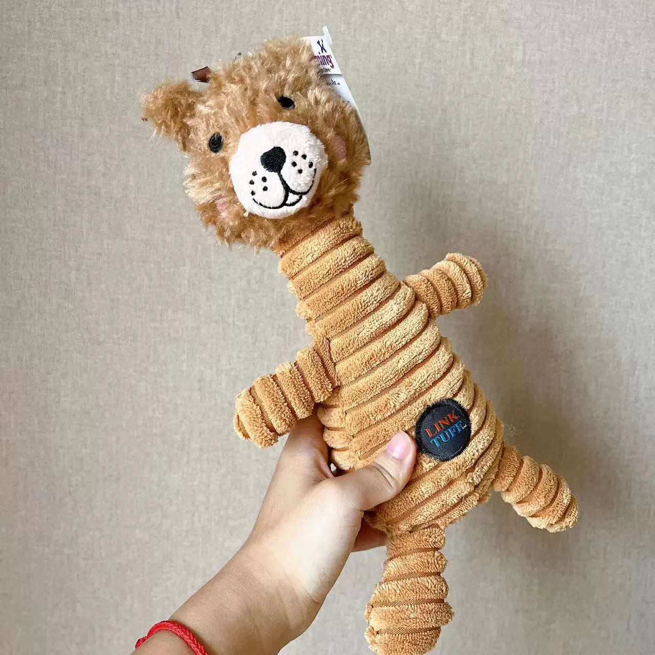 KFX-7438397 Vocal Bite Resistant Plush Monkey Toy for Dogs - Short Plush Material