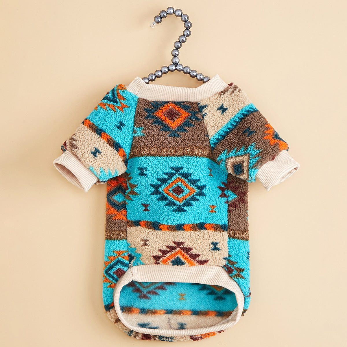KFX-7438653 Three Special Totem Fleece Sweatshirts for Cats and Dogs in Various Sizes and Colors