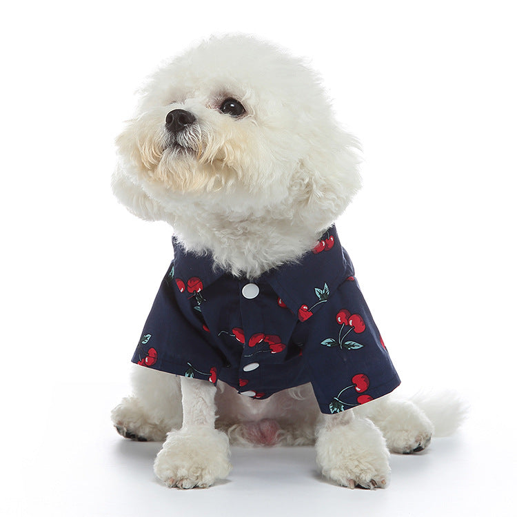 KFX-7439165 Casual Style Fruit-Themed Dog Clothes in Various Colors and Sizes