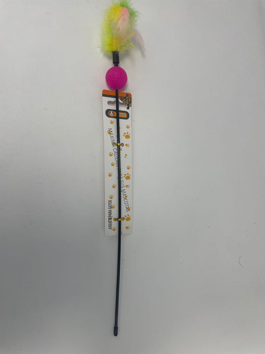 KFX-7444157 Playful Cat Wand with Interactive Toy for Feline Fun