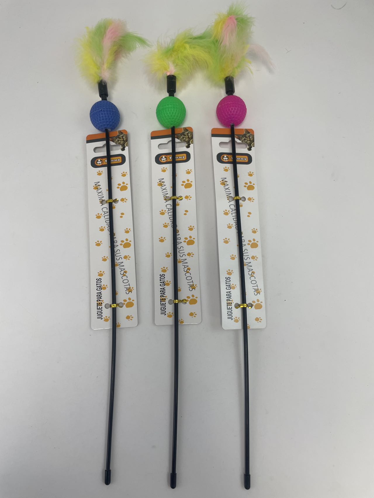 KFX-7444157 Playful Cat Wand with Interactive Toy for Feline Fun