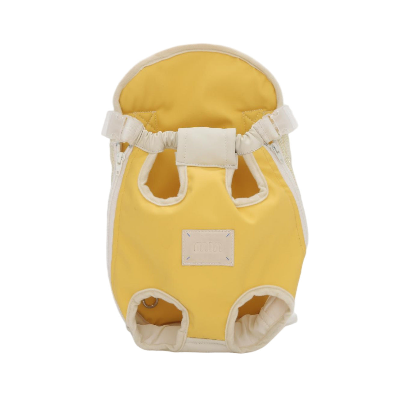 KFX-7445565 Cat Outing Portable Backpack for Pet Travel - Available in Lemon Yellow and Sea Salt Blue