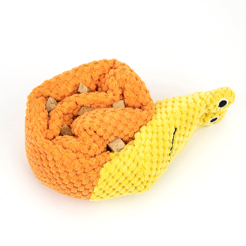 KFX-7452349 Snuffle Mat for Dogs - Squeaky Plush Toy for Foraging and Brain Games, Treat Dispensing Feeder, Enrichment Training Tool