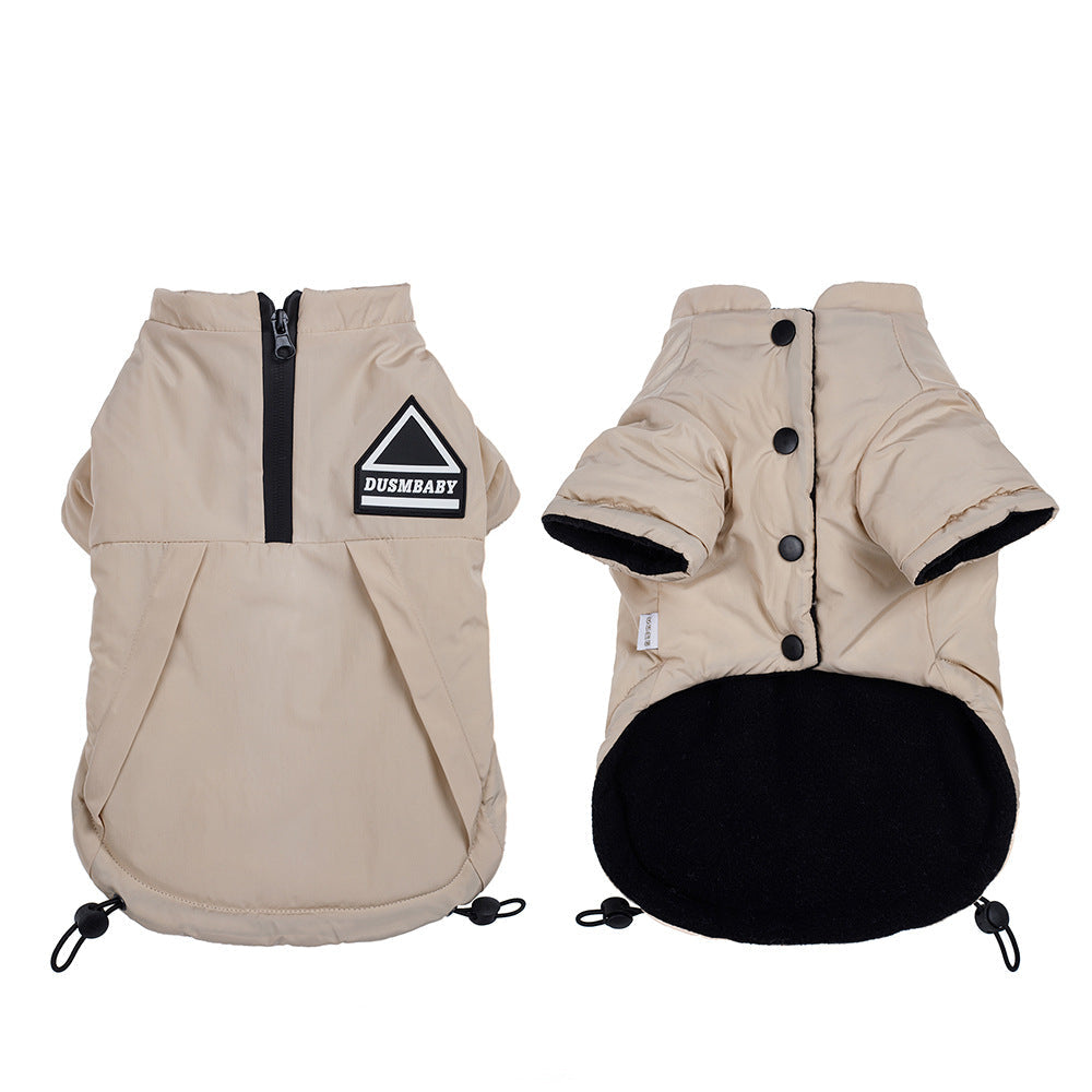 KFX-7455421 Cozy Thickened Winter Vest for Pets in Various Colors and Sizes