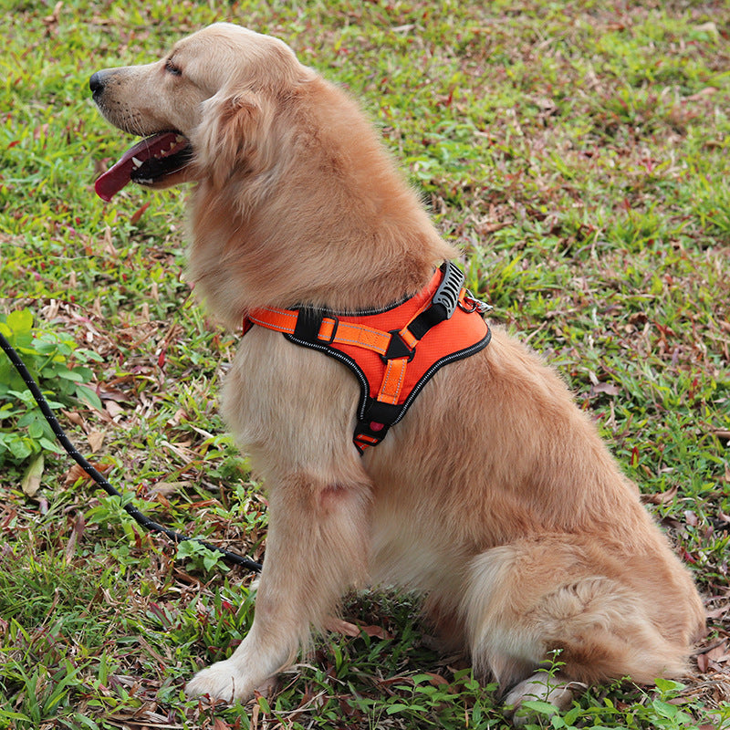 KFX-7459901 Adjustable No-Pull XL Dog Harness for Larger Pets - Comfortable & Durable Design