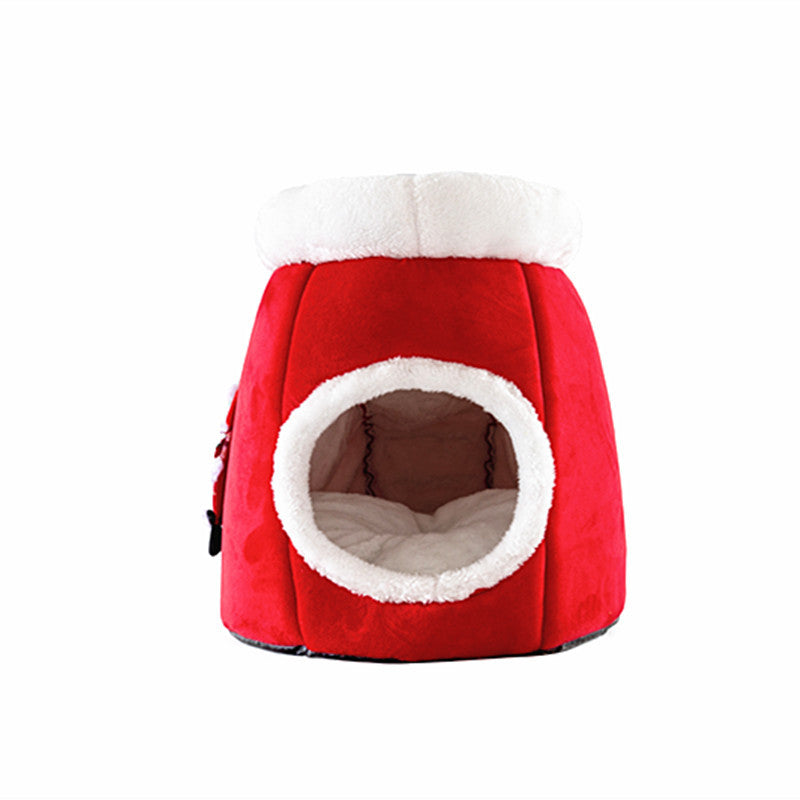 KFX-7460669 Cozy Pet Den Tent Dog Kennel with 360-Degree Warmth and Easy-Clean Design