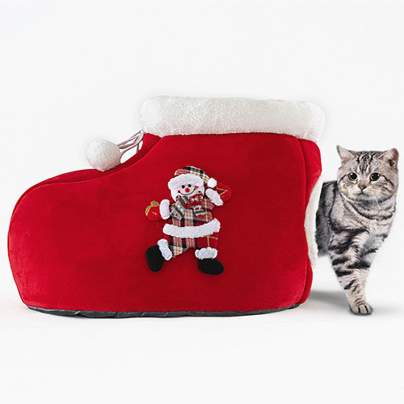 KFX-7460669 Cozy Pet Den Tent Dog Kennel with 360-Degree Warmth and Easy-Clean Design
