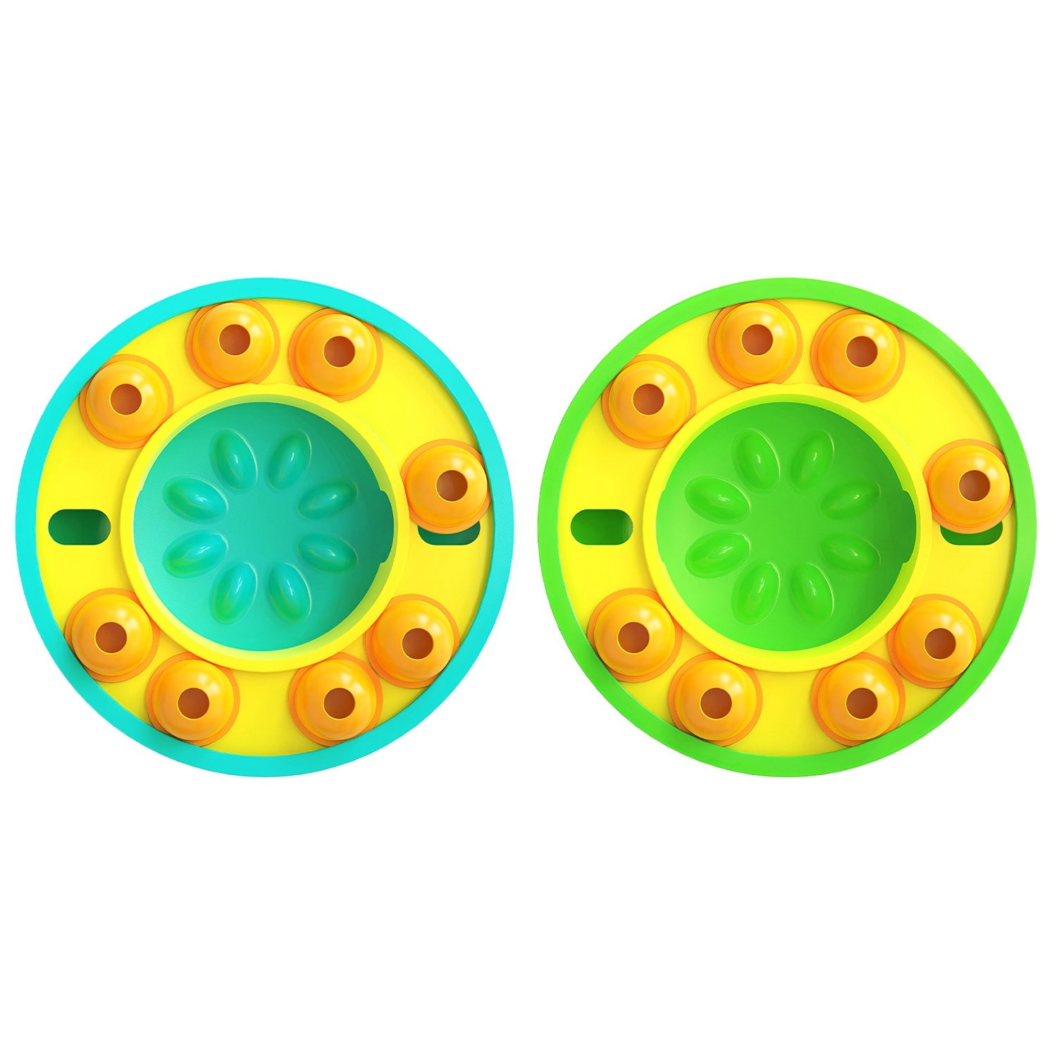 KFX-7460797 Interactive Dog Puzzle Feeder with Slow Feed Function for IQ Training and Mental Enrichment