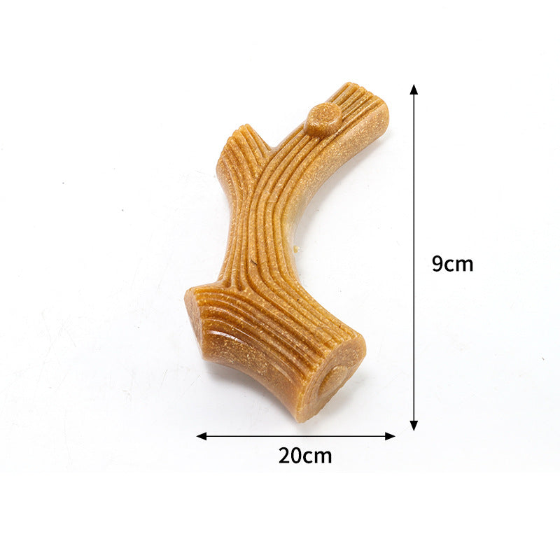 KFX-7462077 Durable Teething Stick for Puppies and Dogs - Interactive Chew Toy for Dental Care and Play