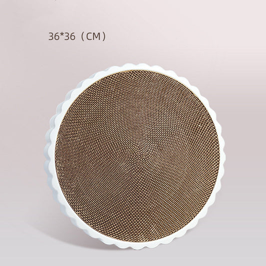 KFX-7466557 Time and Space Compass Cat Scratch Board - Durable PP Resin with Replaceable Inner Core, Multi-Purpose Design
