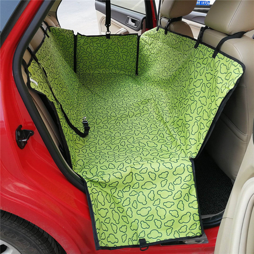 KFX-7468221 Pet Car Seat Cover with Waterproof Oxford Cloth and Safety Design