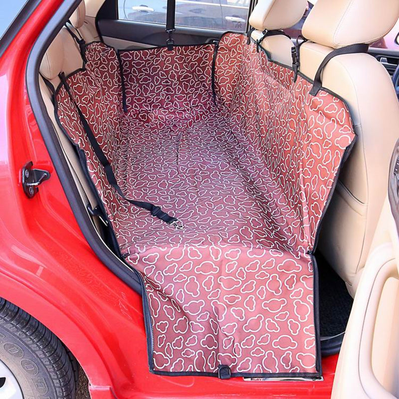 KFX-7468221 Pet Car Seat Cover with Waterproof Oxford Cloth and Safety Design