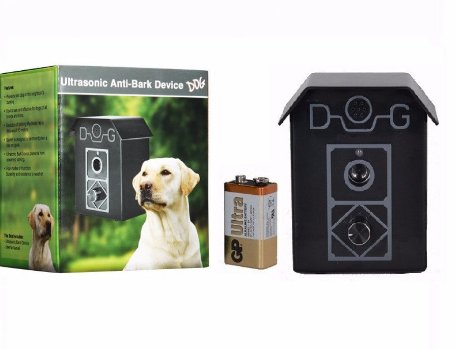 KFX-7469629 Ultrasonic Bark Stopper Dog Training Device - ABS Material, Compact Size 10.5X7.5X11.9CM, Lightweight 0.3KG