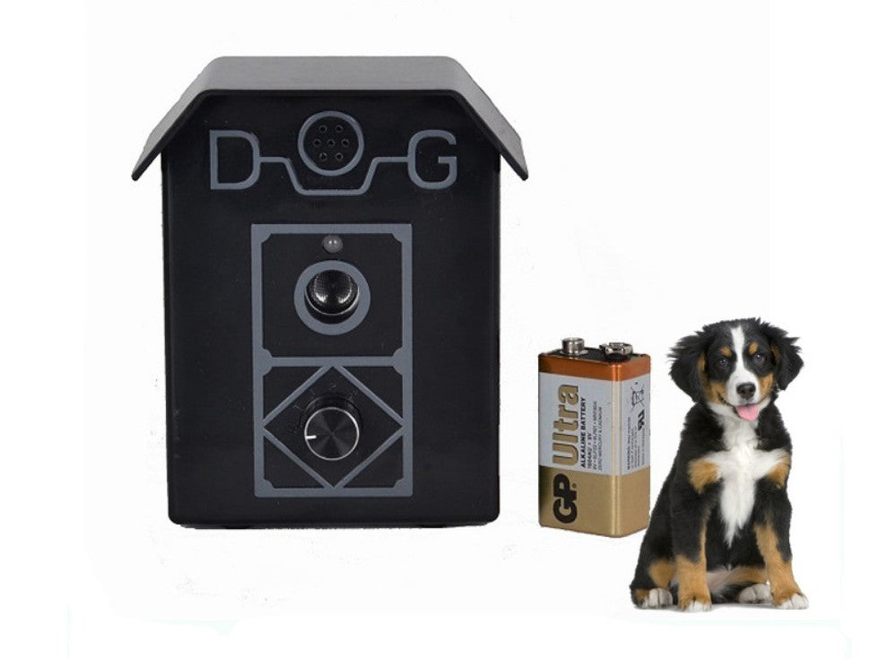 KFX-7469629 Ultrasonic Bark Stopper Dog Training Device - ABS Material, Compact Size 10.5X7.5X11.9CM, Lightweight 0.3KG