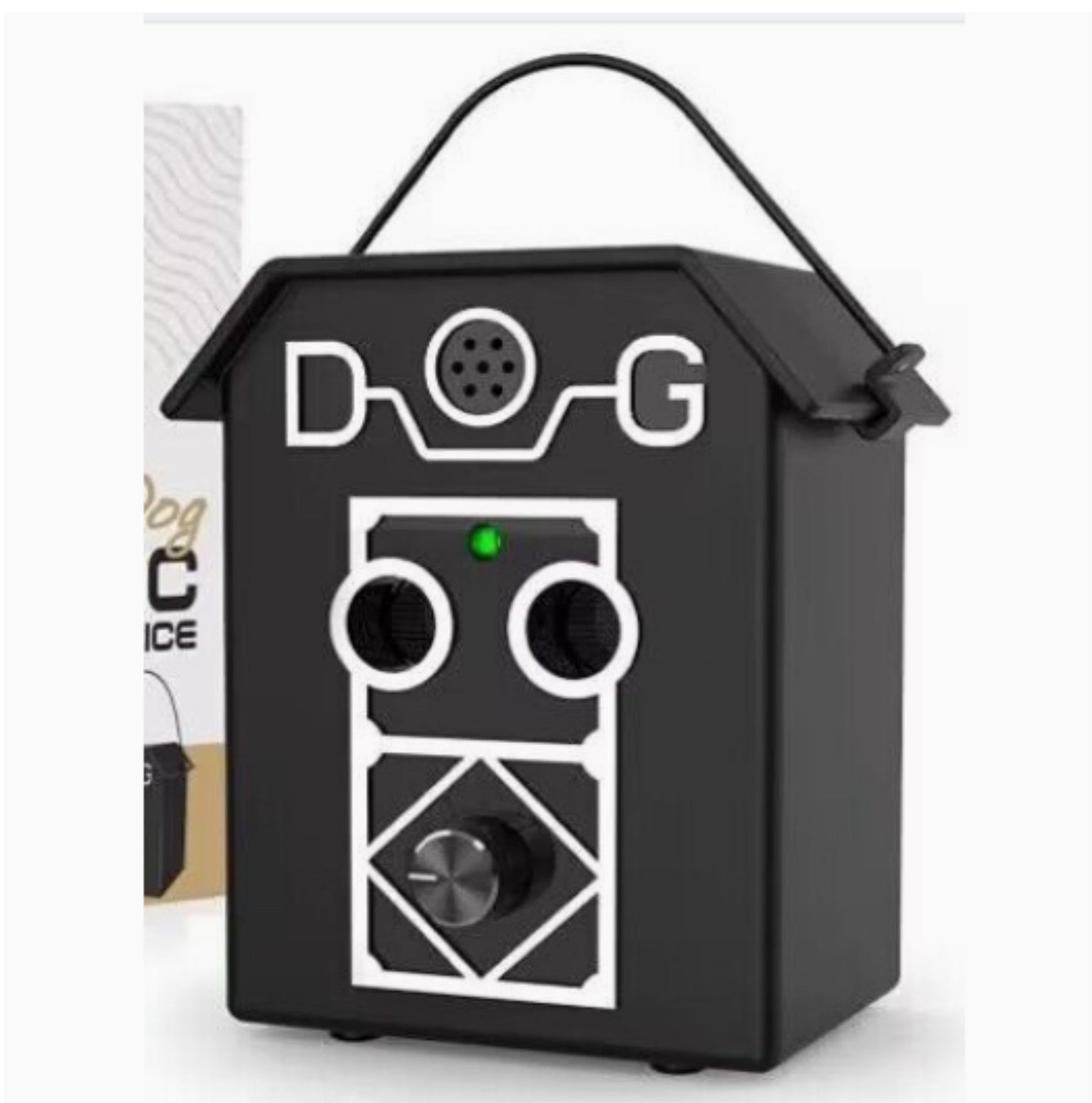 KFX-7469629 Ultrasonic Bark Stopper Dog Training Device - ABS Material, Compact Size 10.5X7.5X11.9CM, Lightweight 0.3KG