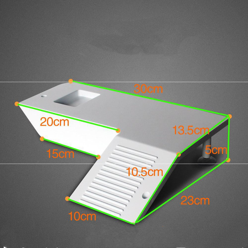 KFX-7470141 Reptile Floating Platform with Climbing Ladder for Turtles and Lizards - 30x23x5cm