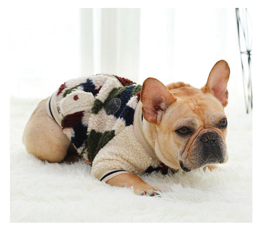 KFX-7470525 Camouflage Dog Hooded Coat - Casual Pet Jacket in Various Sizes