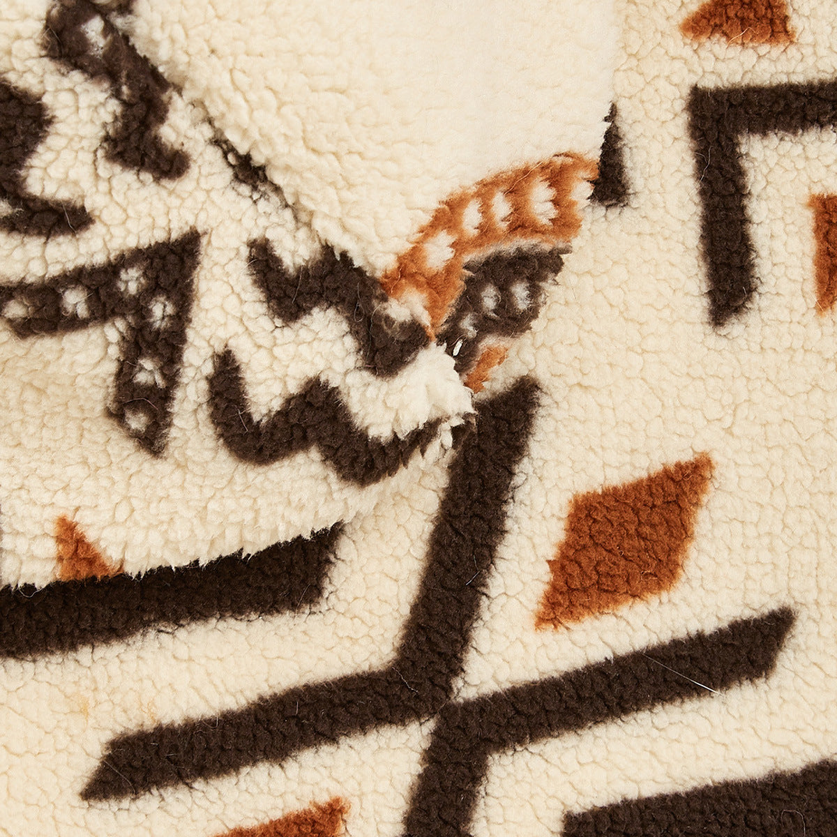 KFX-7477181 Warm Beige Totem Print Hooded Sweater for Pets - Available in Multiple Sizes