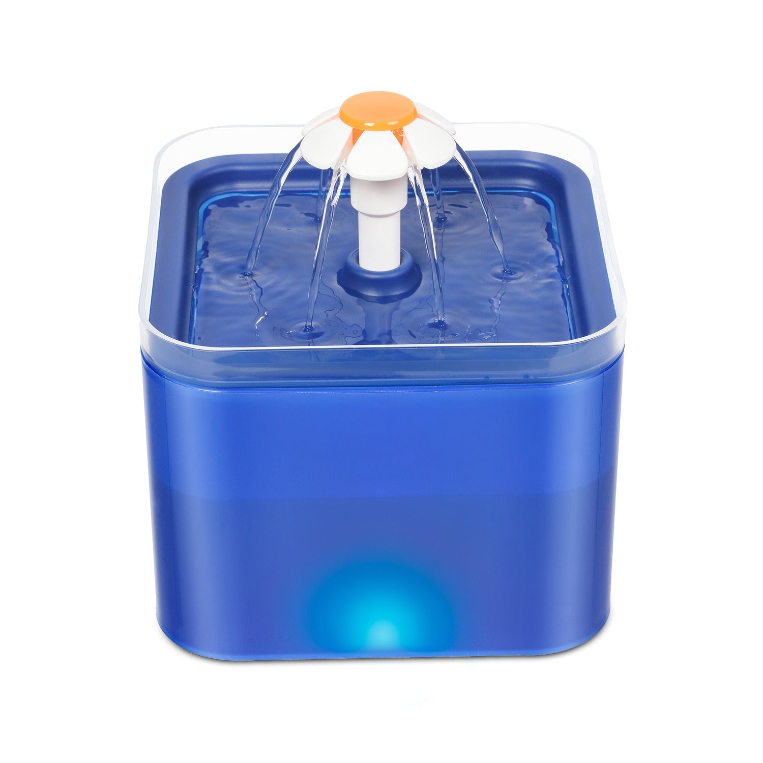 KFX-7477949 Automatic Cat Water Dispenser with LED Light and 2L Capacity, PP Material, 5V 1.5W Power Supply