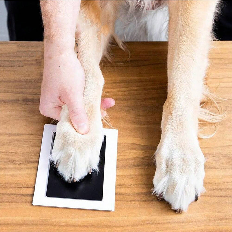 KFX-7479357 Children and Pets Commemorative Photo Album with DIY Fingerprint Rubbing Postcards