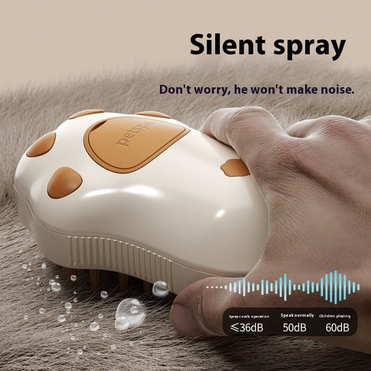 KFX-7479741 Pet Spray Massage Comb for Cats and Dogs - Durable ABS TPR Design