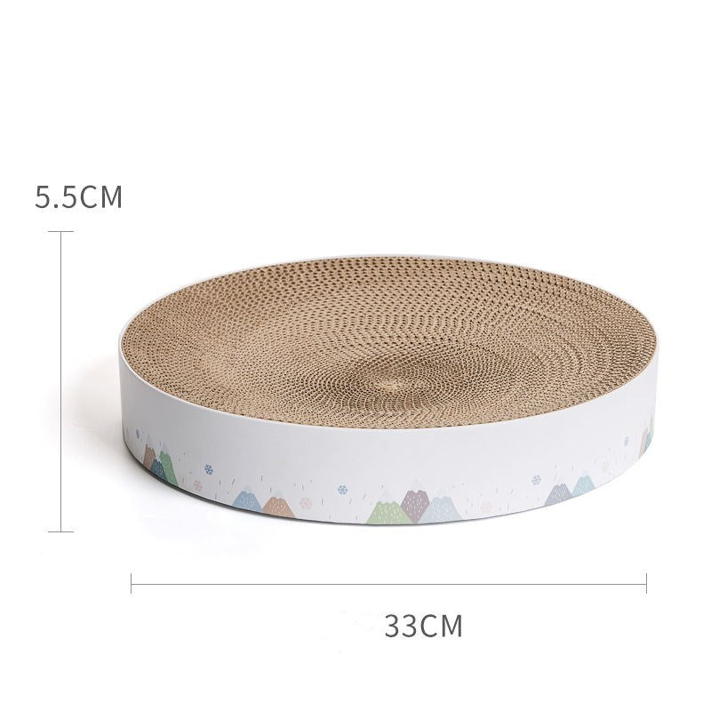 KFX-7487805 Corrugated Paper Cat Scratcher Nest - Available in Three Sizes (S, M, L)