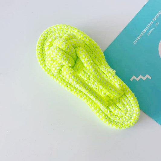 KFX-7488445 Pet Multi-Color Cotton Rope Molar Toys - Assorted Colors and 17cm Size
