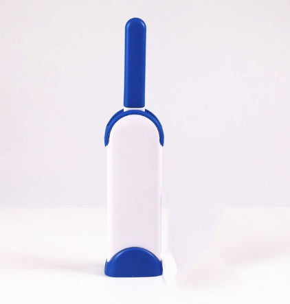 KFX-7489213 Pet Hair Removal Comb with Self-Cleaning Base and Double-Sided Lint Brush