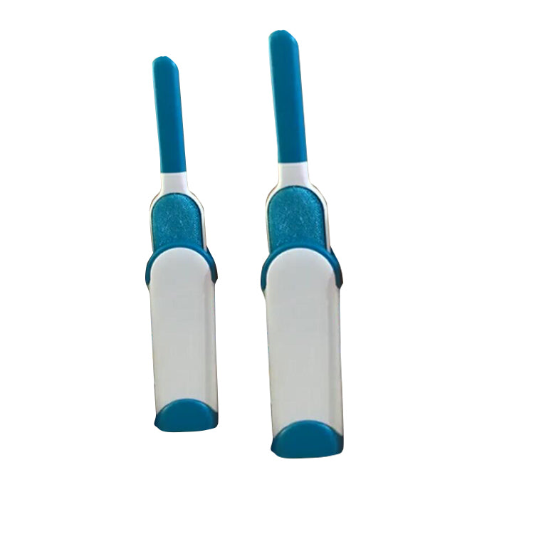 KFX-7489213 Pet Hair Removal Comb with Self-Cleaning Base and Double-Sided Lint Brush